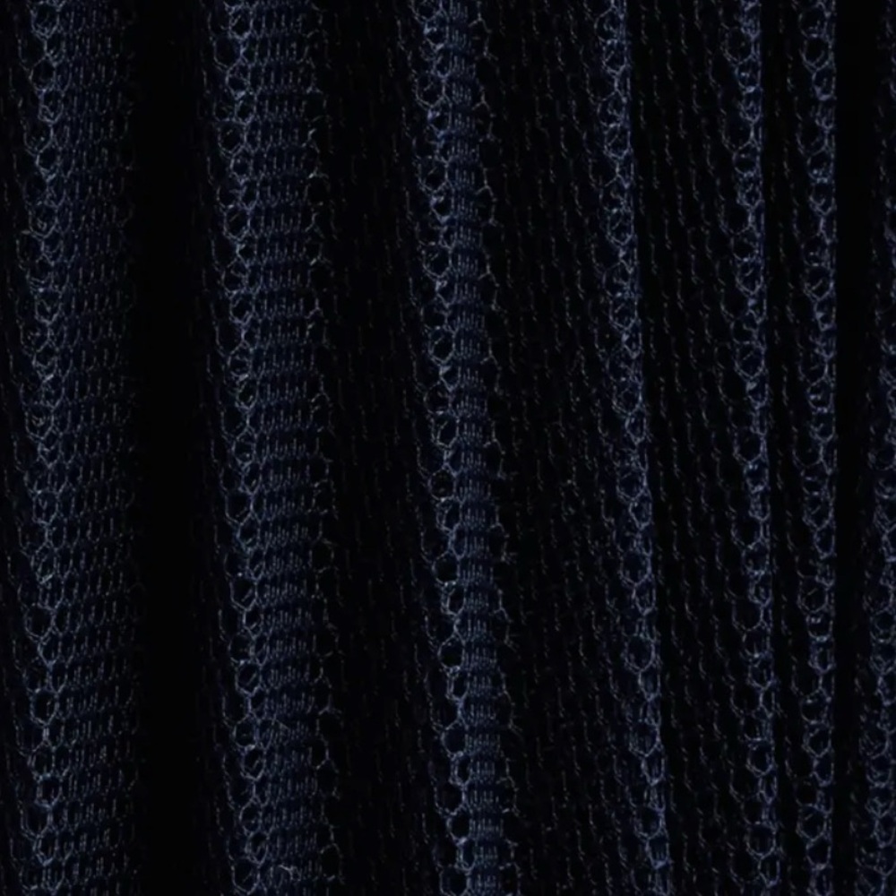 Hutch Pleated Cocktail Dress with Mesh Overlay - Picture 8 of 8
